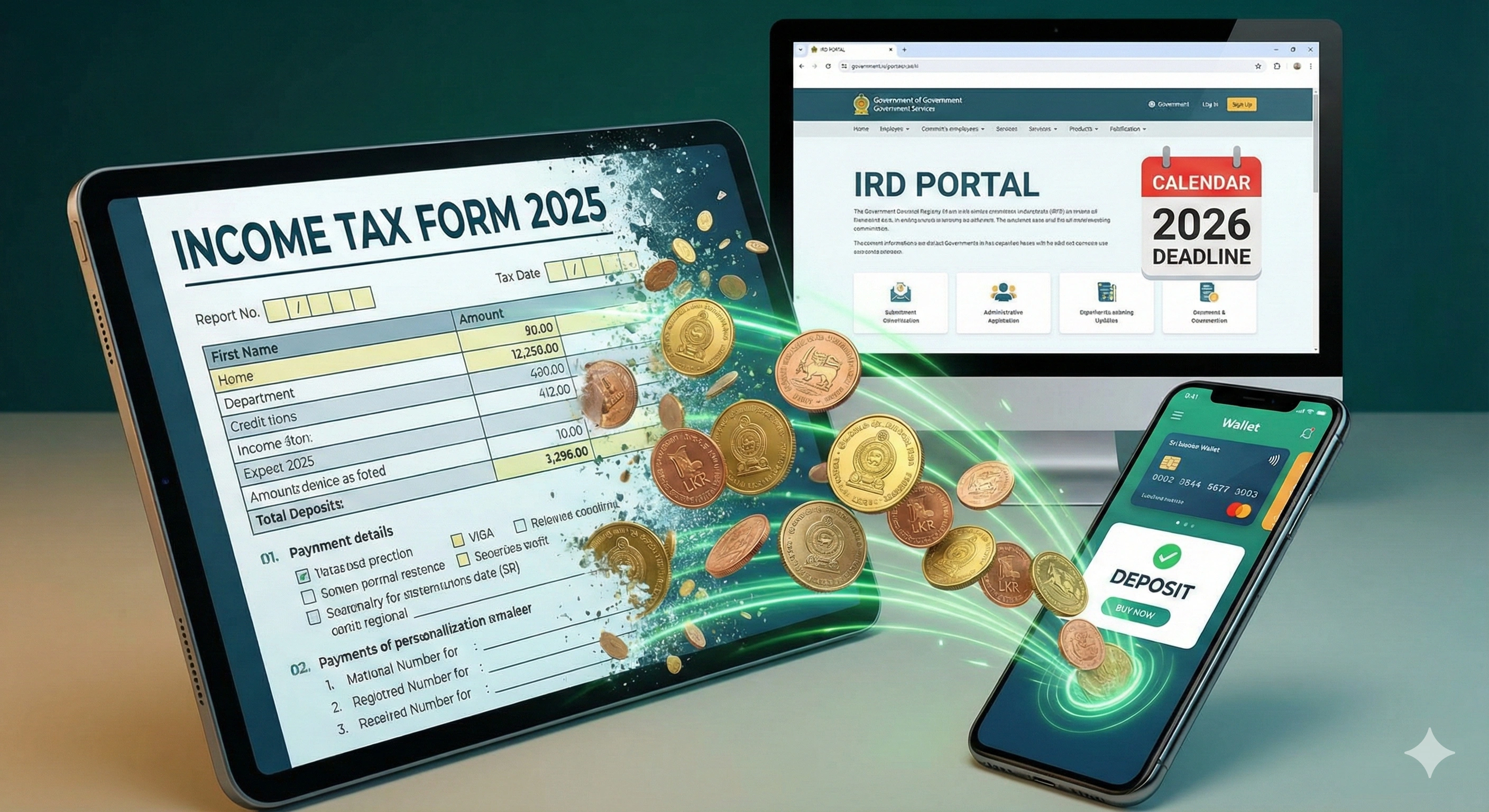 Sri Lanka Digital Tax Guide: Maximize LKR 50K Refunds Before 2026 Deadline