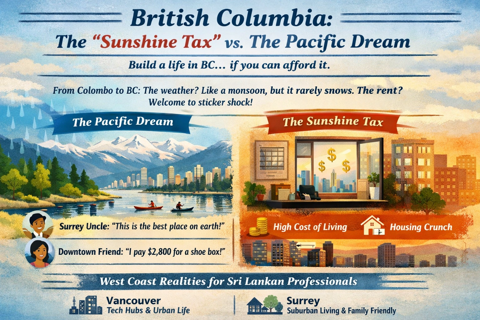 British Columbia: The "Sunshine Tax" vs. The Pacific Dream