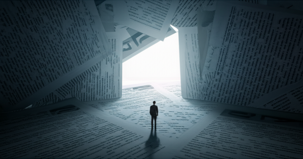 A symbolic maze representing the financial and regulatory challenges overcome by PayHere.