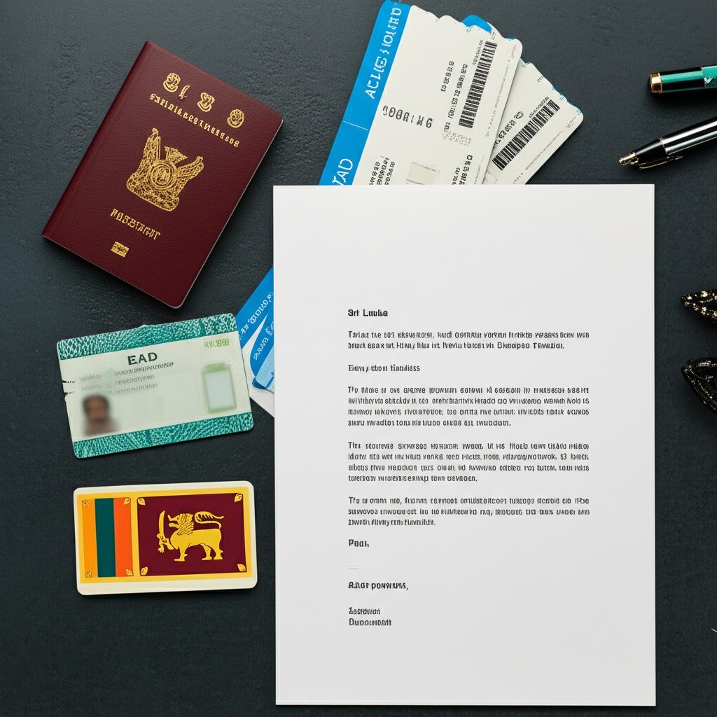 A checklist of essential documents for traveling on advance parole, including a passport and EAD card.