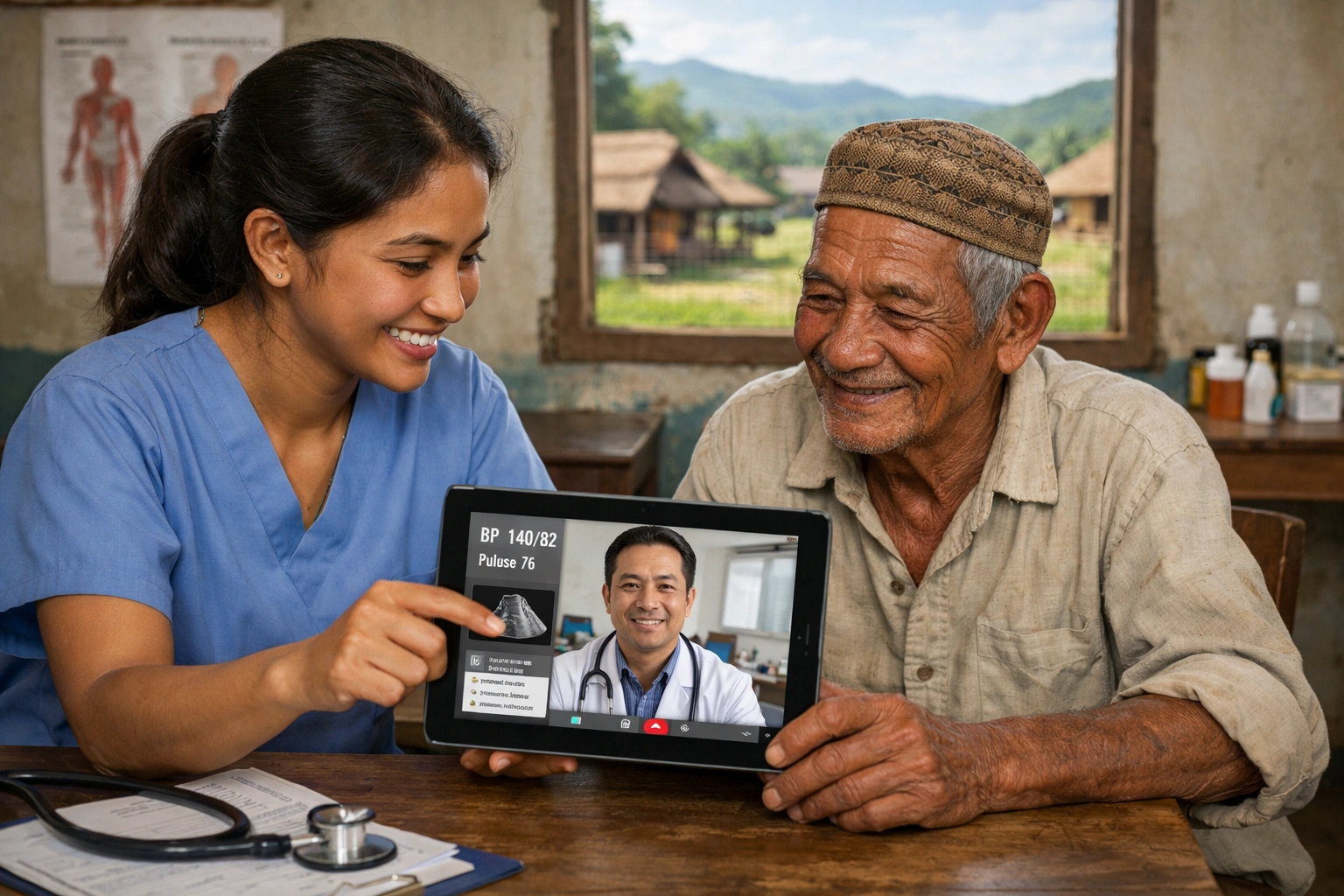 Telemedicine Powered by AI: Healthcare Reaches Remote Villages