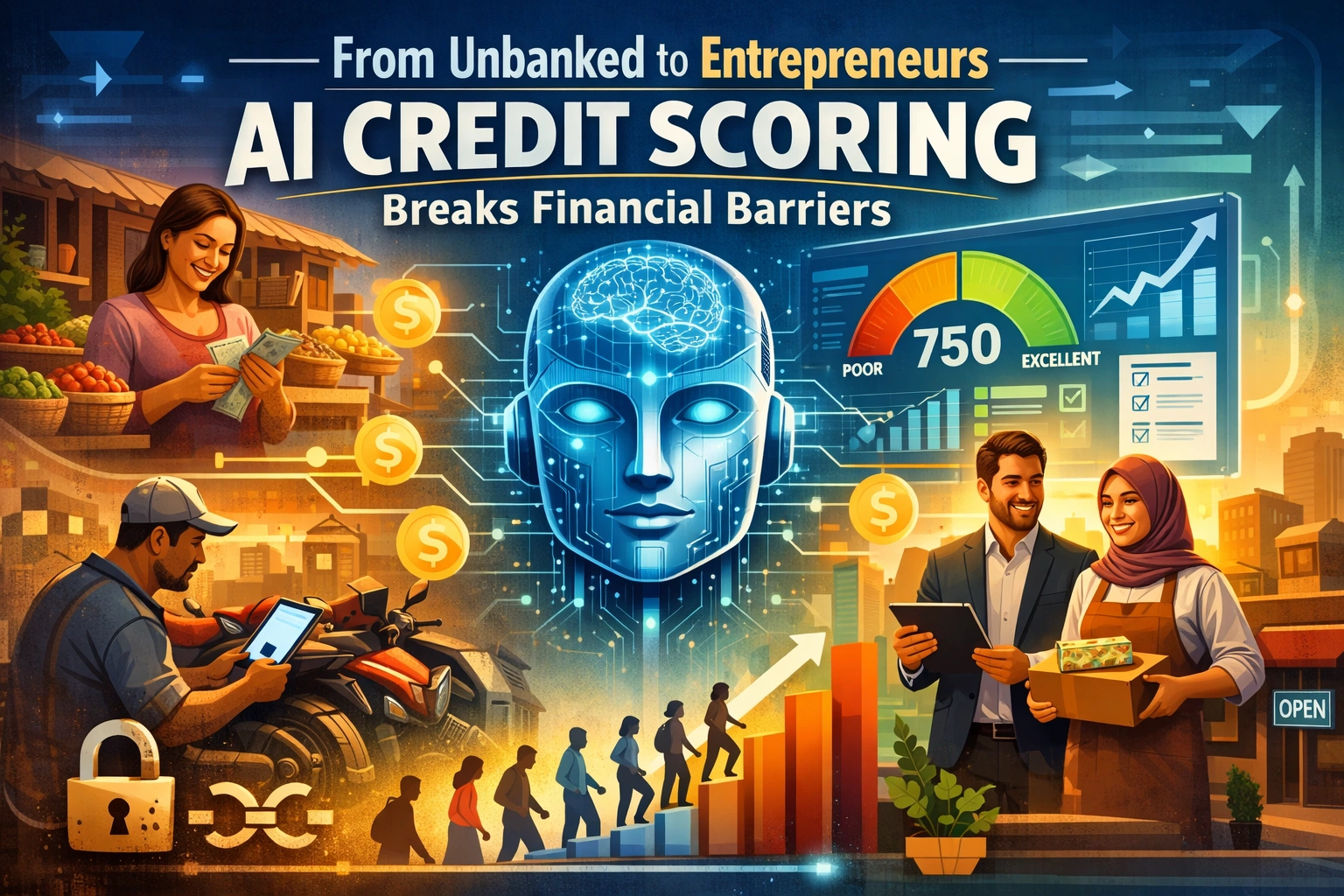 From Unbanked to Entrepreneurs: AI Credit Scoring Breaks Financial Barriers